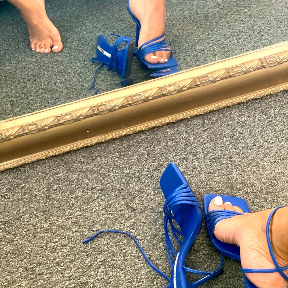 Gorgeous Cobalt Blue Zara Sandal